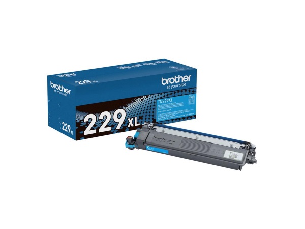 Brother TN229XLC High Yield  Cyan Toner Cartridge