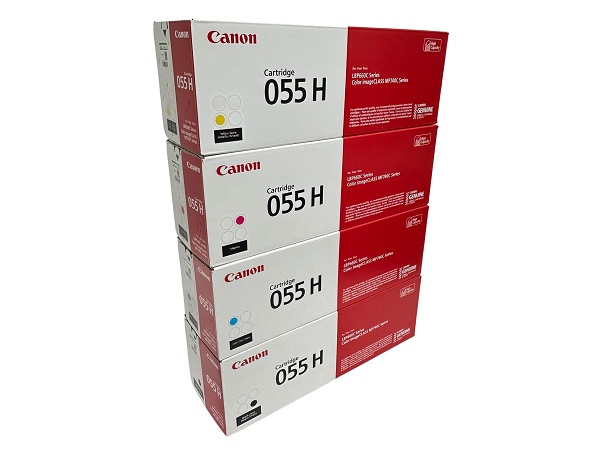 Canon 055H Complete (CMYK) Toner Set