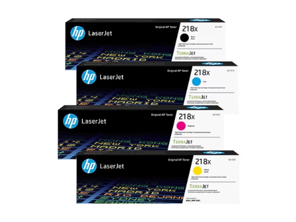 HP 218X High Capacity (C,M,Y,K) Complete Toner Set