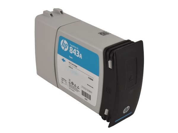 HP C1Q58A (843A) Cyan Ink Cartridge / 400 ml