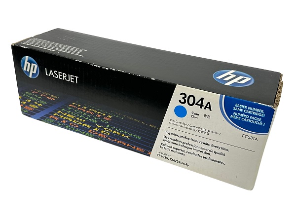 HP CC531A (304A) Cyan Toner / Drum Cartridge