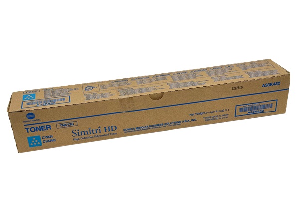 Konica Minolta A33K432 (TN512C) Cyan Toner Cartridge