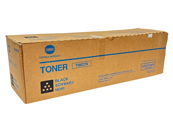 Konica Minolta TN-627K (ACVV130) Black Toner Cartridge