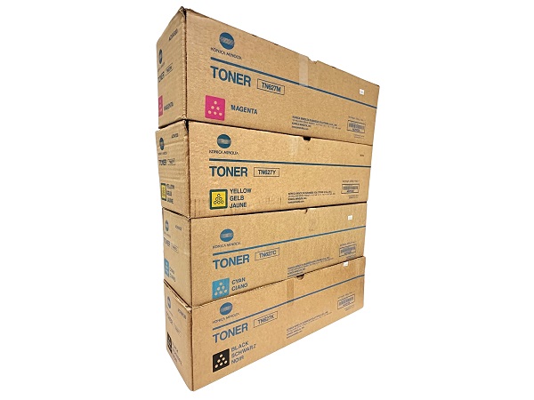 Konica Minolta TN-627 Complete Toner Set