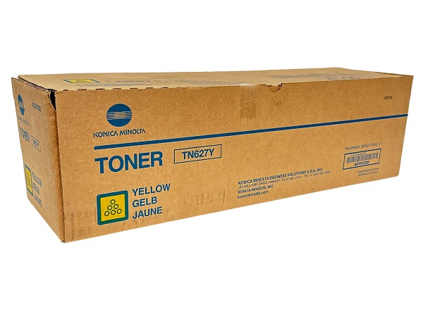 Konica Minolta TN-627Y (ACVV230) Yellow Toner Cartridge