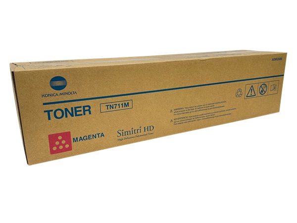 Konica Minolta A3VU330 (TN711M) Magenta Toner Cartridge