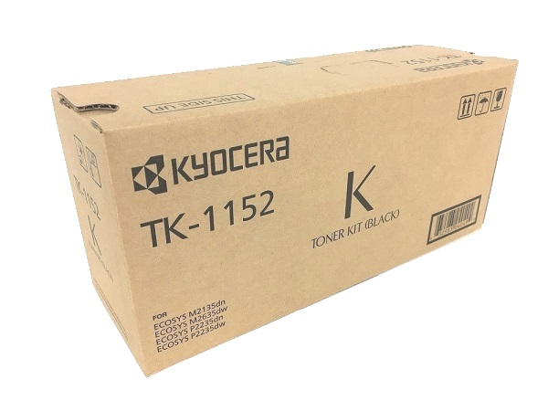 Kyocera TK-1152 (1T02RV0US0) Black Toner Cartridge $64 OEM | GM 