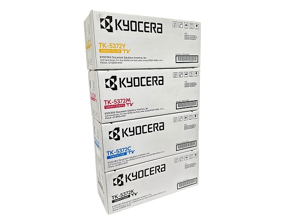 Kyocera TK5372 Complete (C,M,Y,K) Toner Set