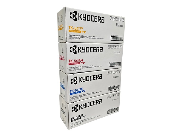 Kyocera TK5417 Complete (C,M,Y,K) Toner Set