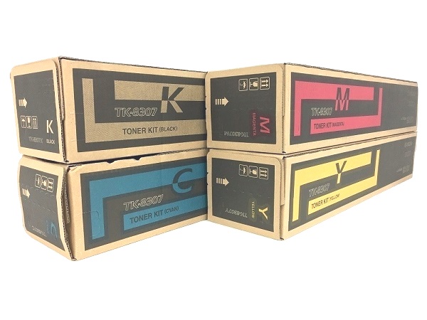 Kyocera TK-8307SET Complete Toner Cartridge Set (C,M,Y,K) | GM 
