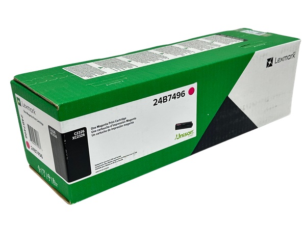 Lexmark 24B7496 Magenta Toner Cartridge