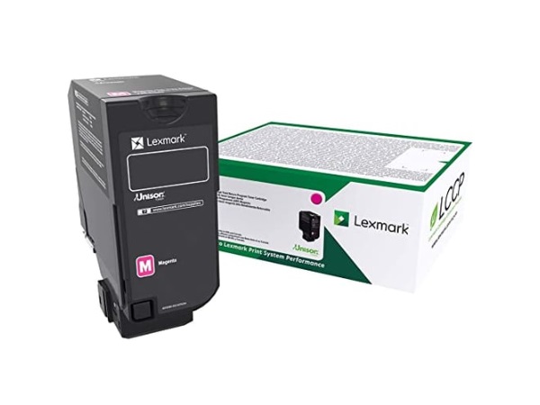 Lexmark 74C1HM0 Magenta High Yield Return Program Toner Cartridge