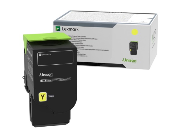 Lexmark 75M10Y0 Yellow Return Program Toner Cartridge