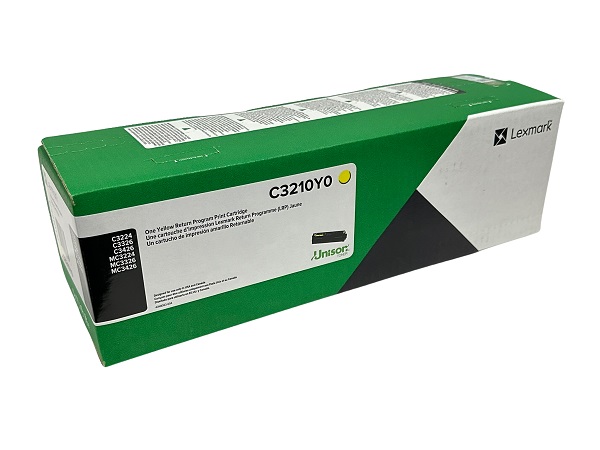 Lexmark C3210Y0 Yellow Toner Cartridge