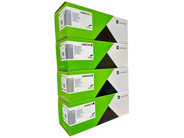 Lexmark XC6152de Complete (C,M,Y,K) Toner Cartridge Set