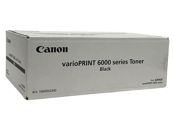 OCE 5474B002AA (1060032342) VarioPrint 6000 Series Black Toner 2-pack