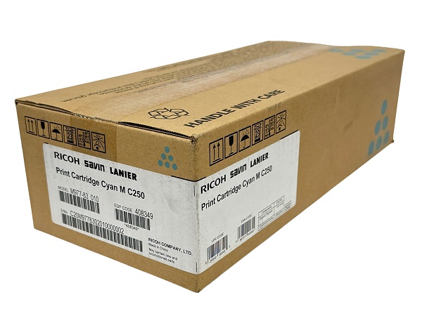 Ricoh 408349 (Standard Capacity) Cyan Toner Cartridge