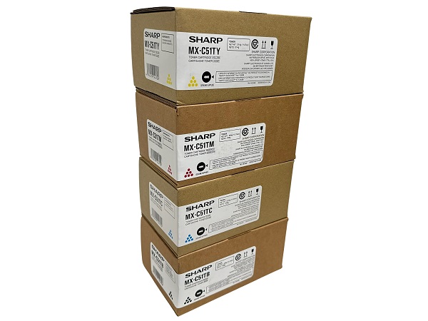 Sharp MX-C51 Complete Toner Set