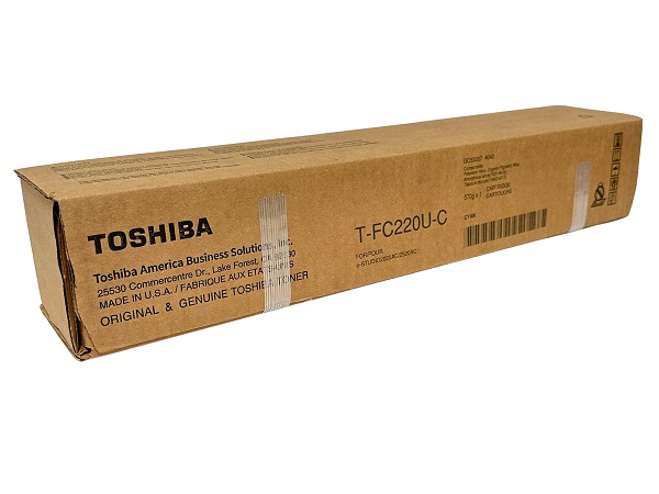 Toshiba T-FC220U-C Cyan Toner Cartridge