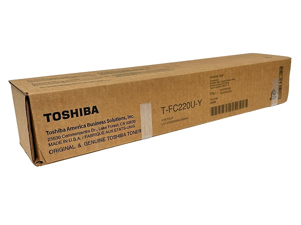 Toshiba T-FC220U-Y Yellow Toner Cartridge