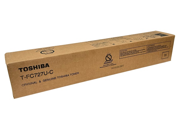 Toshiba T-FC727UC (6AK00000439) Cyan Toner Cartridge