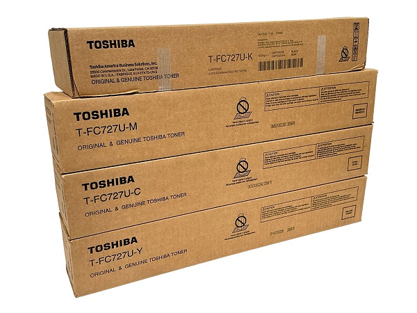 Toshiba T-FC727 Complete Toner Set