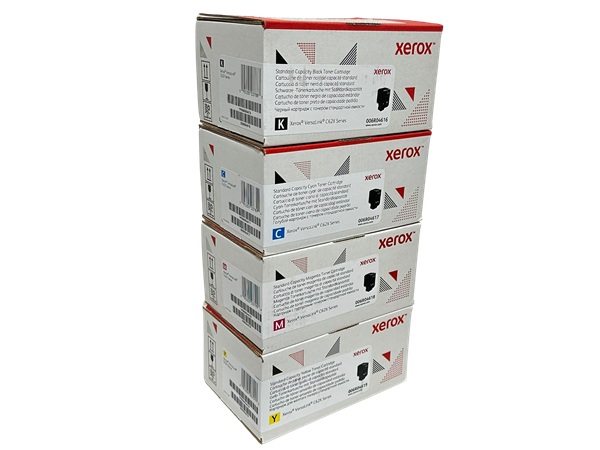 Xerox C620 / C625 Standard Capacity (Use & Return) Complete Toner Set